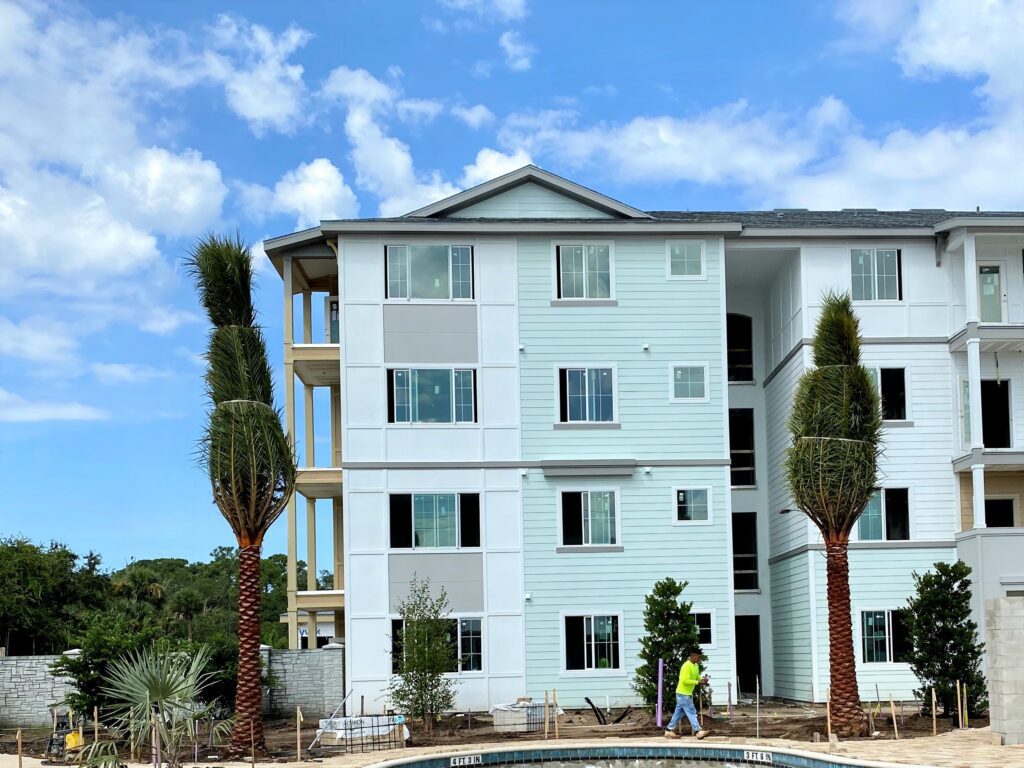 Enclave at 3230 residential building exterior photo.
