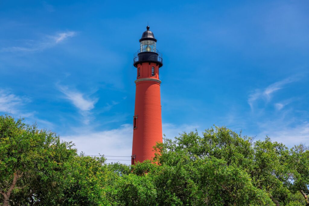 Ponce Inlet Kighthouse, State Park, Florida Coastline, Historical Landmark