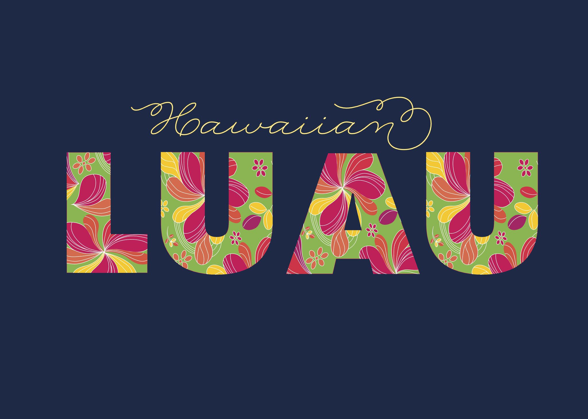 luau beach party at the Enclave at 3230