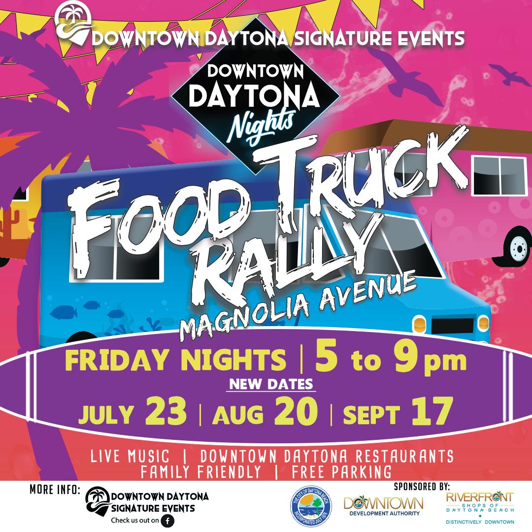 Daytone Beach Food Truck Rally in Daytona Beach