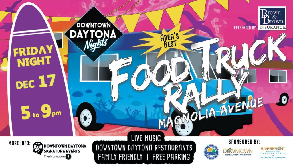 Food Truck Rally in Daytona Beach near Enclave at 3230